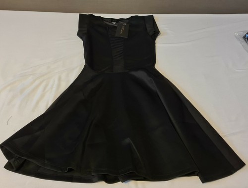 Damen kleid netzeinsätze - damen,
