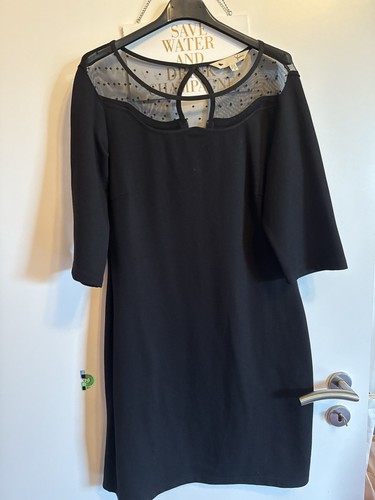 Yumi 40schwarzes kleid mit - yumi,