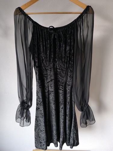 Vintage samtkleid gr - vintage,