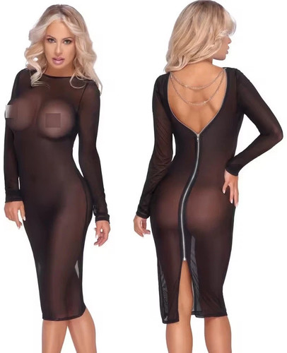 Cottelli netz kleid - cottelli,