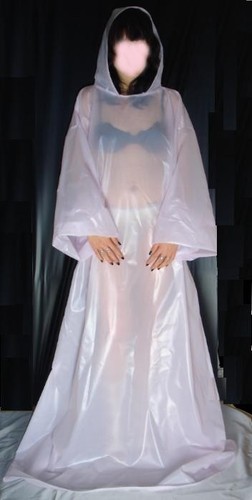 Dom kleid lavendel - , transparent