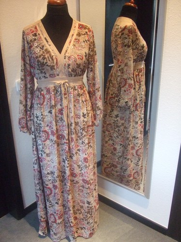 Coconut boho maxikleid - maxikleid, l