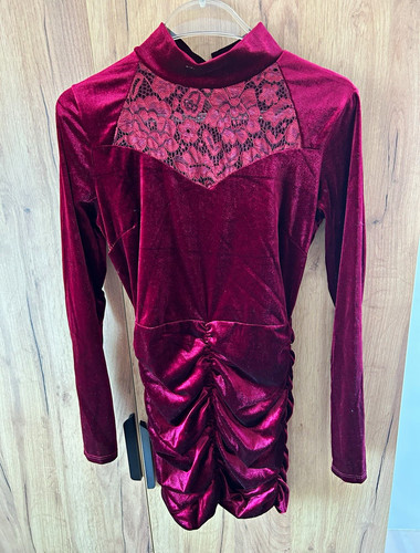 Damen samt bodycon minikleid - bodycon,