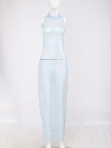 Damen transparent kleid - de,