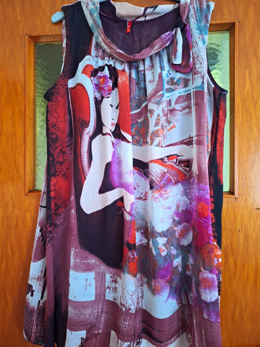 Paprika damen midikleid 46 - paprika,