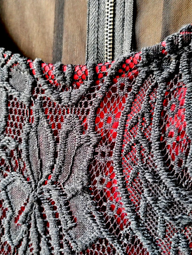Hübsches spitzenkleid schwarz - hübsches,