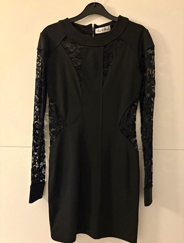 Asos etuikleid schwarz spitze - asos,