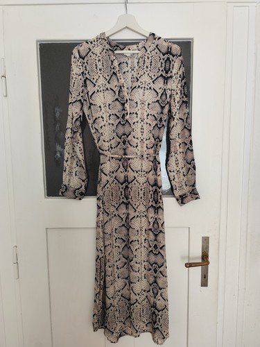 Halb transparentes maxikleid - halb,