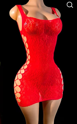 Damen erotik netz minikleid - damen,