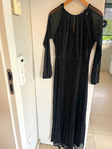 Damen abendkleid schwarz - m,