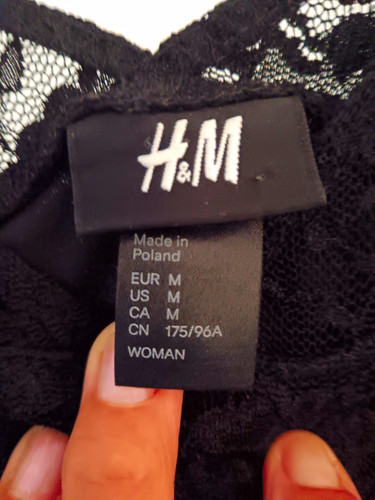 Damen kleid m schwarz - h&m,