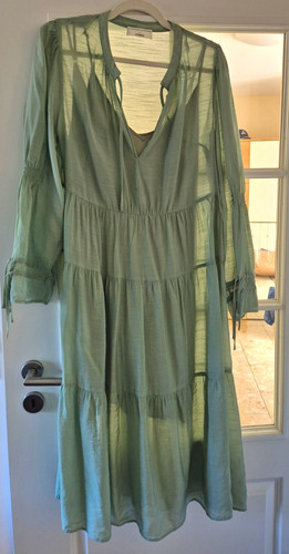 Sommerkleid mit unterkleid - sommerkleid,