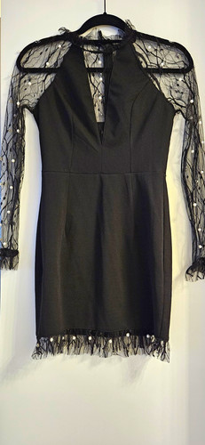 Damen minikleid s - minikleid, langarm