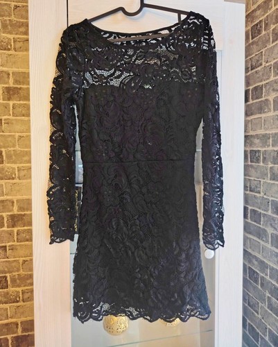 Damen spitzen minikleid - h&m,