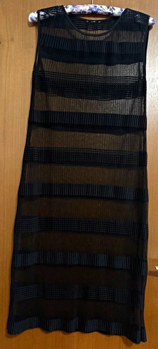 Damen mesh kleid schwarz - damen, mesh-kleid