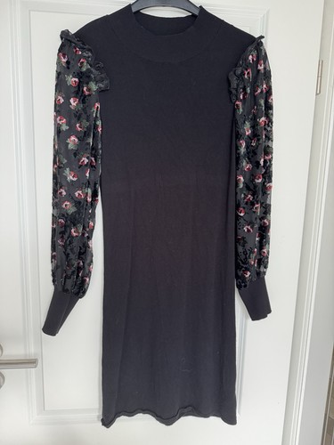 Strickkleid mit - gr,